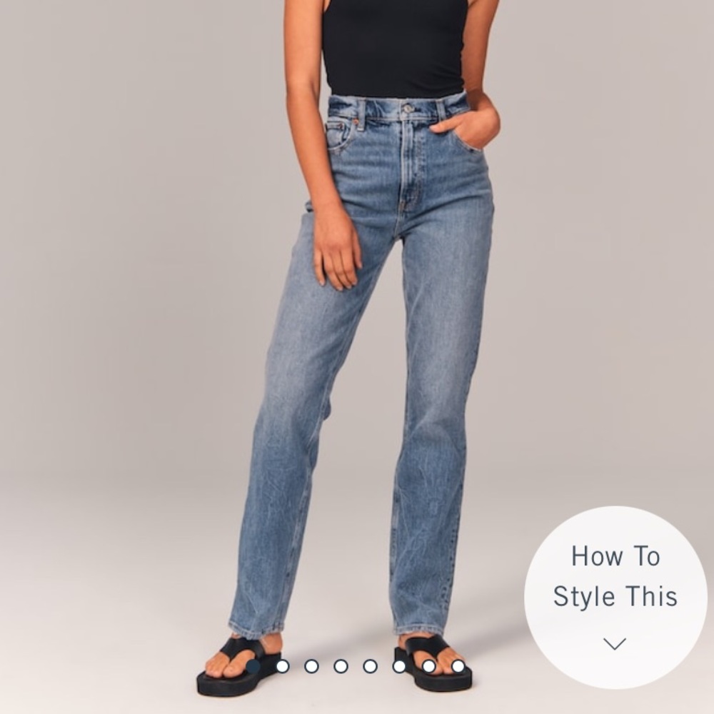 Abercrombie 90s Straight Jean